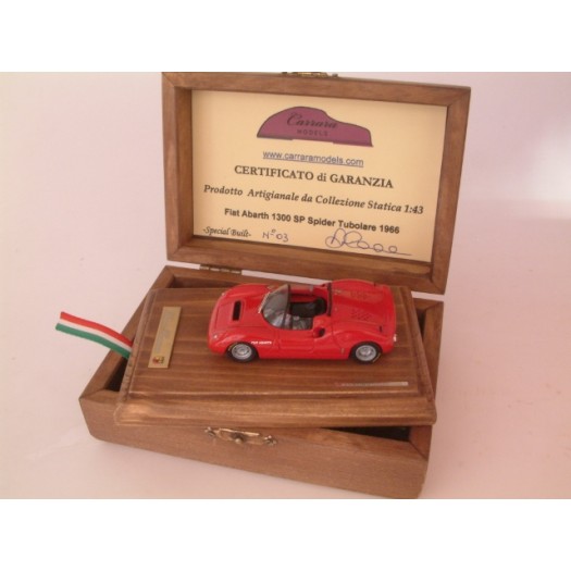 Fiat Abarth 1300 SP Spider Tubolare 1966 - Special Built 1:43 